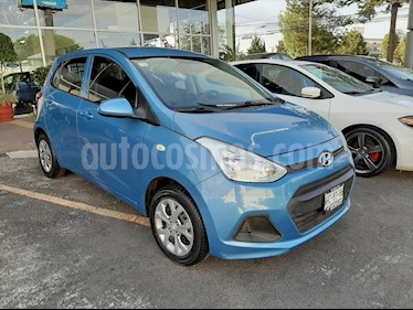 foto Hyundai Grand i10 GL MID usado (2016) color Azul Claro precio $130,000