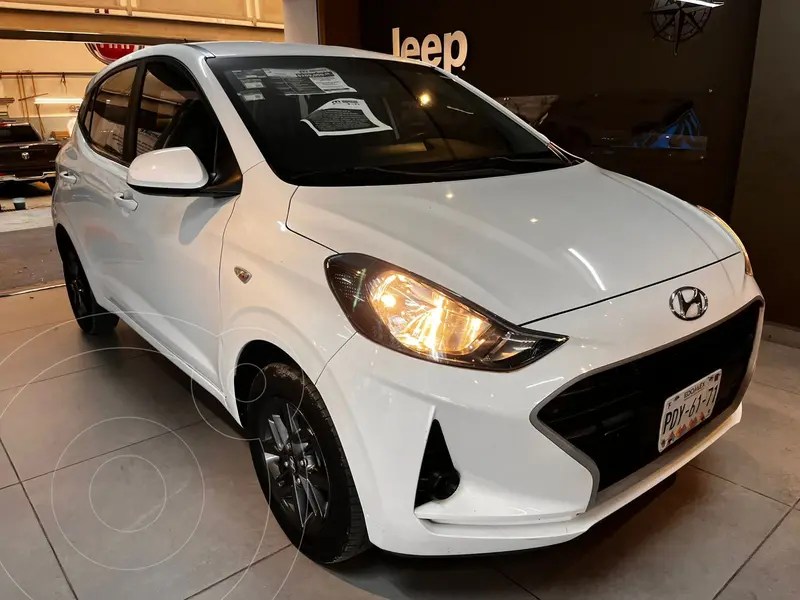 Foto Hyundai Grand i10 MID usado (2022) color Blanco precio $209,000