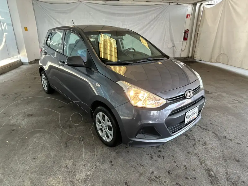 Foto Hyundai Grand i10 GL usado (2017) color Gris Oscuro precio $180,000