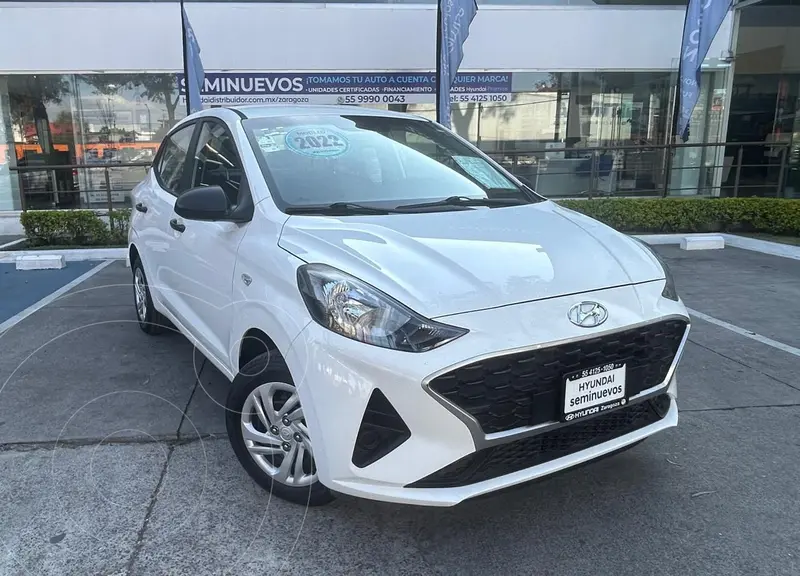 Foto Hyundai Grand i10 GL usado (2022) color Blanco precio $209,900