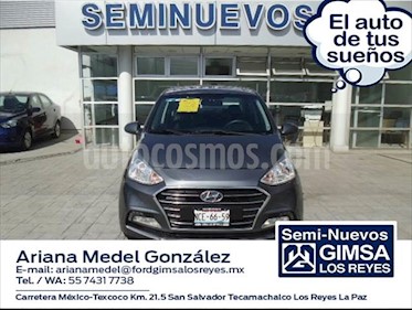 Hyundai Grand i10 GLS Aut usado (2018) color Gris Oscuro precio $180,000