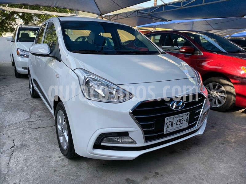 Hyundai Grand i10 GL MID Aut usado (2020) color Blanco precio $239,900