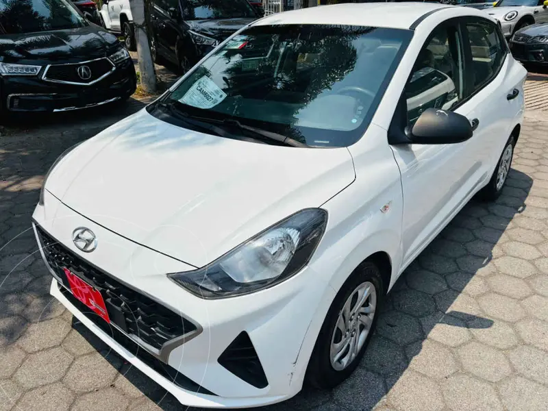 Foto Hyundai Grand i10 GL usado (2021) color Blanco financiado en mensualidades(enganche $50,256 mensualidades desde $4,464)