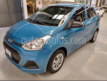foto Hyundai Grand i10 4P GL TM5 R-14 usado (2015) color Azul precio $130,000