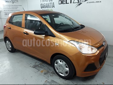Hyundai Grand i10 GL MID usado (2015) color Naranja precio $118,500