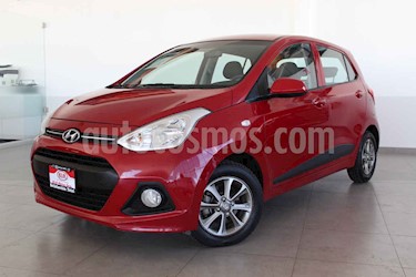 Hyundai Grand i10 4p GL L4/1.2 Man usado (2016) color Rojo precio $148,000