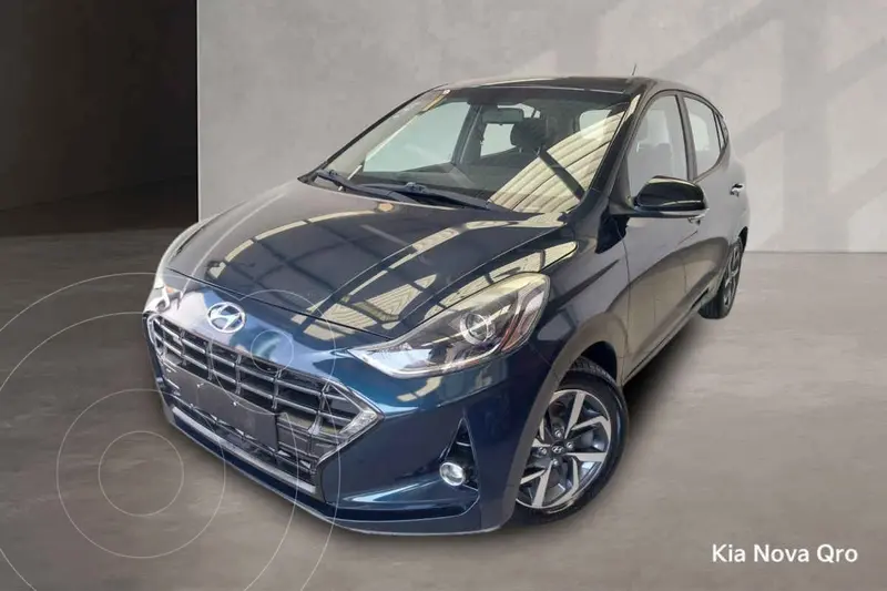 Foto Hyundai Grand i10 NS usado (2022) color Azul financiado en mensualidades(enganche $66,762 mensualidades desde $5,731)