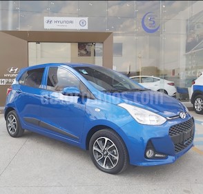 Hyundai Grand i10 GLS Aut usado (2019) color Aqua precio $205,000