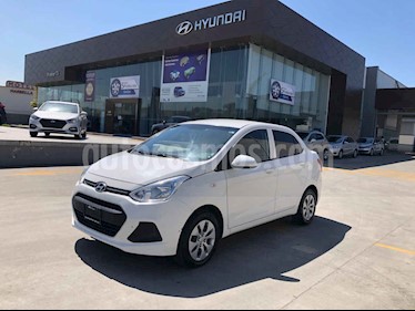 Hyundai Grand i10 4p GL MID L4/1.2 Premium Aut usado (2017) color Blanco precio $159,000