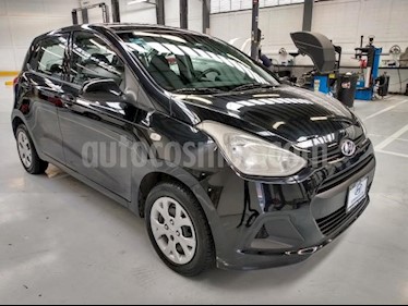 foto Hyundai Grand i10 5P HB GL MID AT A/AC. R-14 usado (2017) color Negro precio $139,000
