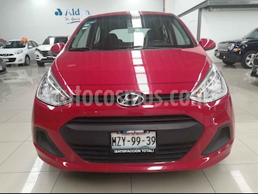 foto Hyundai Grand i10 GL MID usado (2017) color Rojo precio $157,000