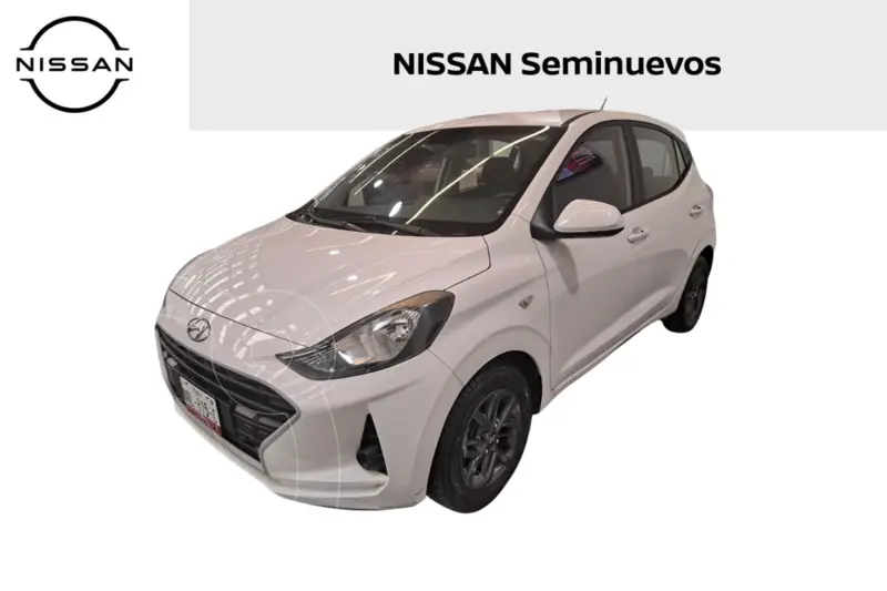 Foto Hyundai Grand i10 MID Aut usado (2021) color Blanco precio $215,000
