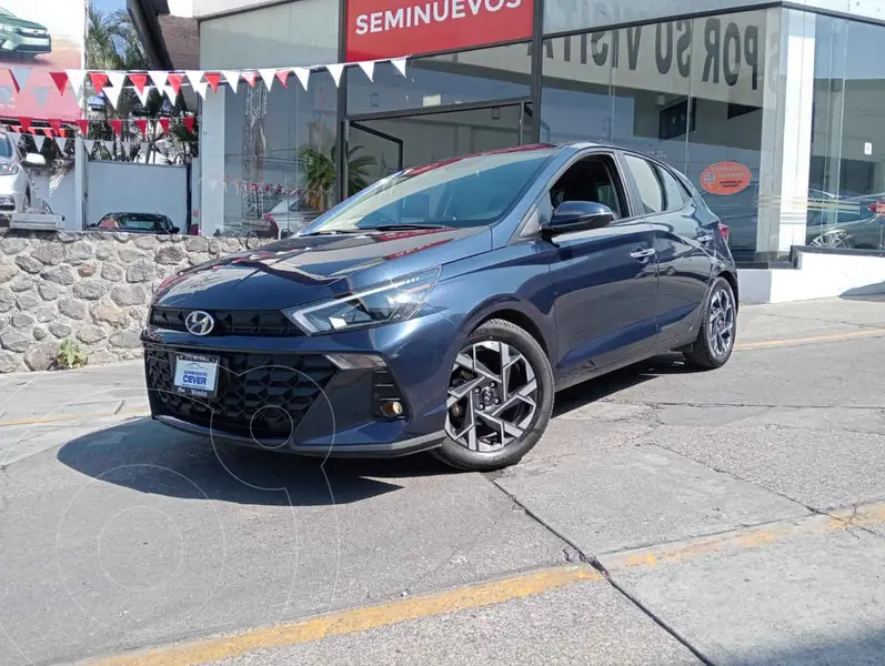 Foto Hyundai HB20 Sedan GLS Aut usado (2023) color Azul precio $341,000