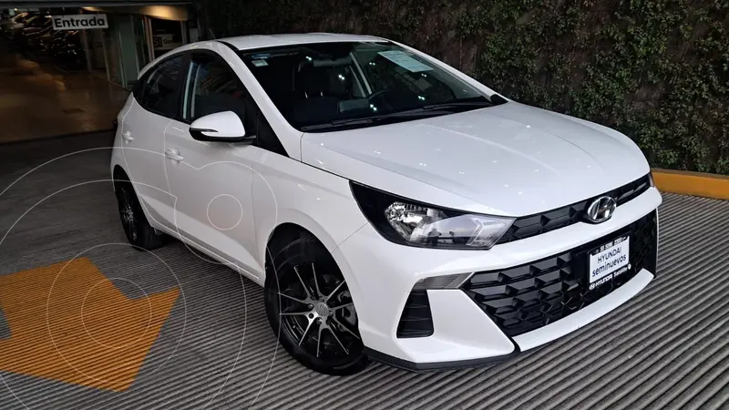 Foto Hyundai HB20 GL usado (2024) color Blanco financiado en mensualidades(enganche $123,310 mensualidades desde $5,188)