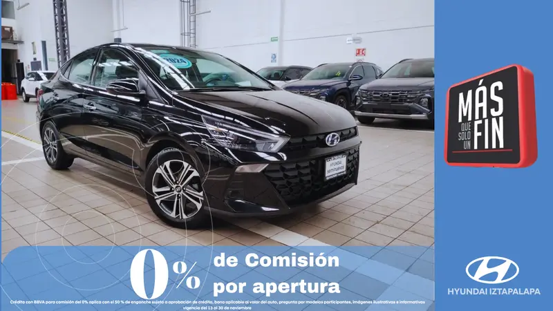 Foto Hyundai HB20 GLS Aut usado (2024) color Negro precio $319,900