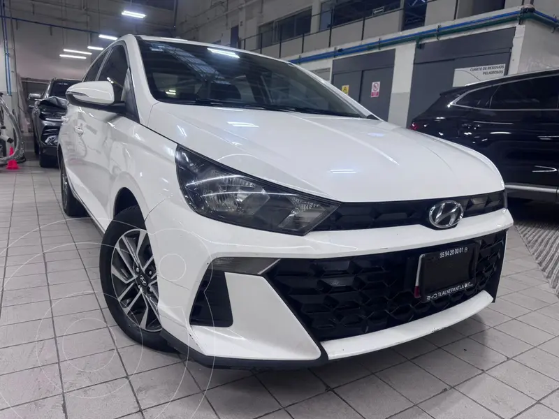 Foto Hyundai HB20 GL Mid usado (2023) color Blanco financiado en mensualidades(enganche $116,998 mensualidades desde $5,026)
