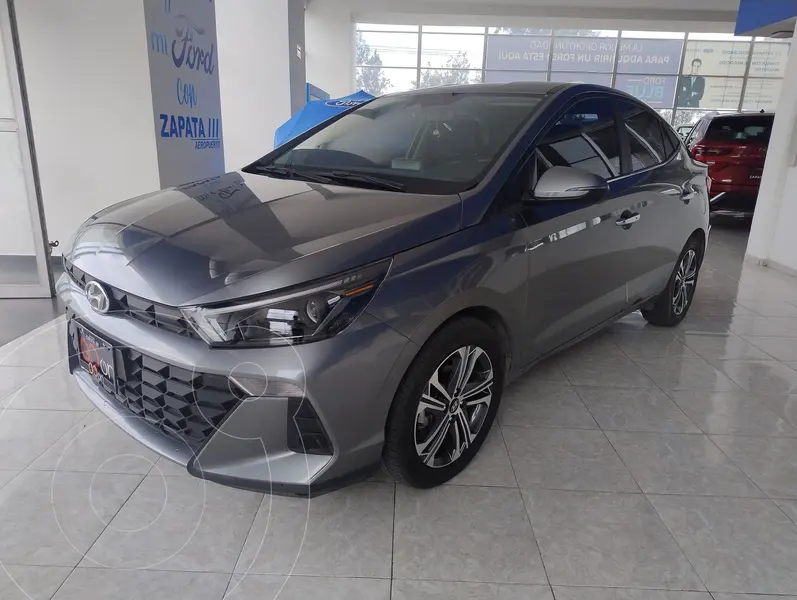 Foto Hyundai HB20 GLS Aut usado (2023) color Gris financiado en mensualidades(enganche $88,562 mensualidades desde $6,772)