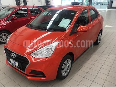 Foto venta Auto usado Hyundai i10 Sedan GL MID Aut (2018) color Naranja precio $189,000