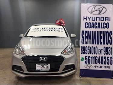 Foto venta Auto usado Hyundai i10 Sedan GL MID (2018) color Plata precio $175,000