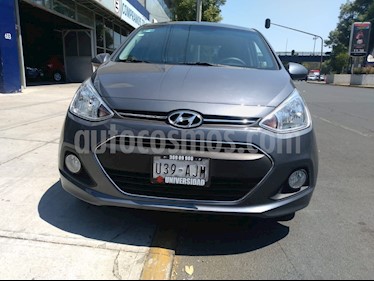 Foto venta Auto usado Hyundai i10 Sedan GLS (2017) color Gris precio $159,000