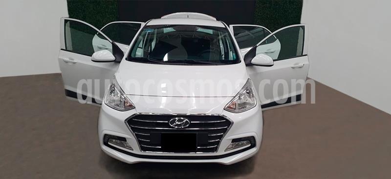 Hyundai i10 Sedan GLS usado (2020) color Blanco precio $194,999