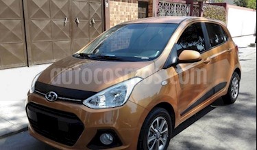 Hyundai i10 1.1 usado (2014) color Marron precio $14.000.000