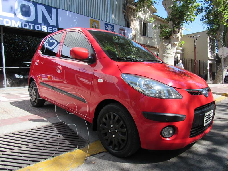 Hyundai i10 GLS usado (2010) color Rojo precio $610.000