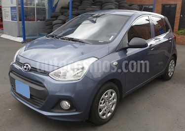 Hyundai i10 1.1 usado (2015) color Azul precio $16.000.000