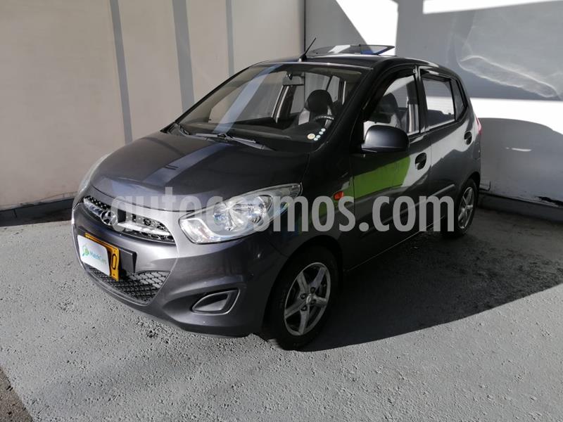 Hyundai i10 1.1 usado (2014) color Gris Oscuro precio $16.990.000