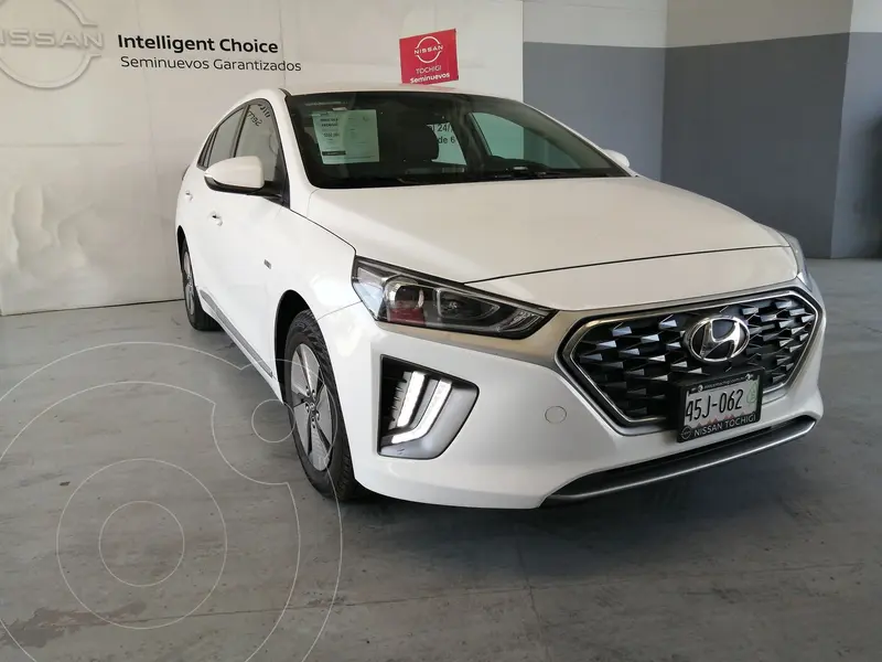 Foto Hyundai Ioniq GLS Premium usado (2020) color Blanco financiado en mensualidades(enganche $122,182 mensualidades desde $4,425)