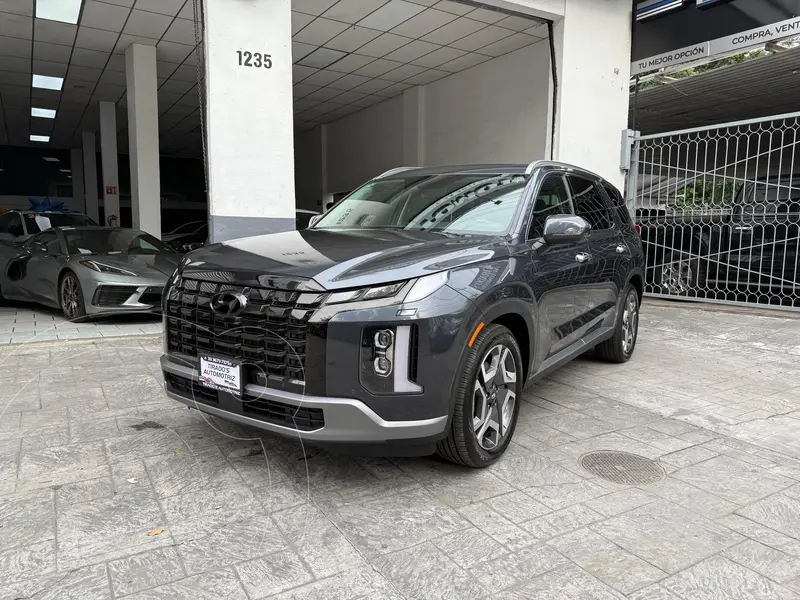 Foto Hyundai Palisade Limited Tech usado (2024) color Gris financiado en mensualidades(enganche $200,000 mensualidades desde $25,352)