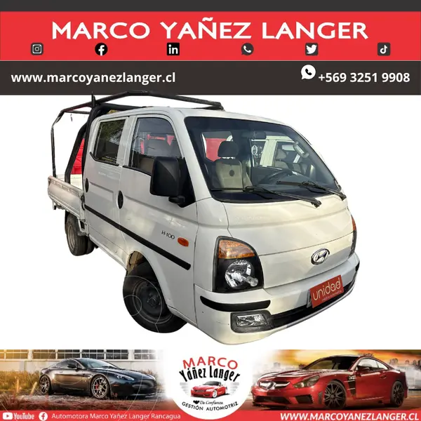 Foto Hyundai Porter 2.5 Pick-Up usado (2016) color Blanco precio $13.390.000