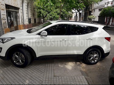 Hyundai Santa Fe 2.4 4x2 Full 7 Asientos usado (2014) color Blanco precio $1.300.000