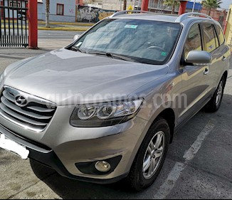 foto Hyundai Santa Fe 2.4L GLS 4x4 Aut Full usado (2010) color Plata precio $7.300.000