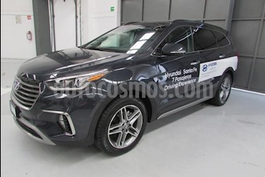 Foto venta Auto usado Hyundai Santa Fe 5p Limited Tech L4/2.0/T Aut (2019) color Azul precio $628,900