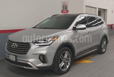 Foto venta Auto usado Hyundai Santa Fe 5p Limited Tech V6/3.3/T Aut (2018) color Plata precio $499,000