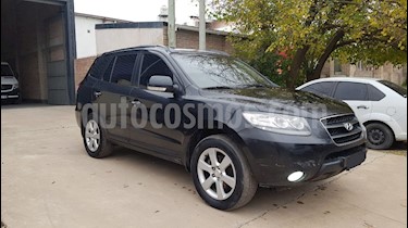 Hyundai Santa Fe 2.2 GLS CRDi 7 Pas Full Premium usado (2009) color Negro Ebony precio $690.000