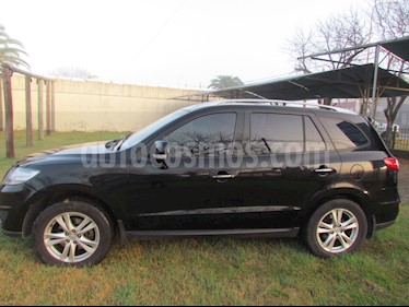 Hyundai Santa Fe 2.2 GLS CRDi 7 Pas Full Premium Aut usado (2010) color Negro Phantom precio $1.177.000