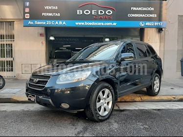 Hyundai Santa Fe 2.7 V6 GLS 7 Pas. MT Full (L06) usado (2009) color Negro precio $739.900
