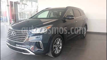 foto Hyundai Santa Fe 5p Premium L4/2.4 Aut usado (2018) color Azul precio $415,000