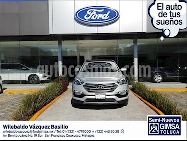 foto Hyundai Santa Fe Sport 2.0L Turbo usado (2018) color Plata precio $417,000