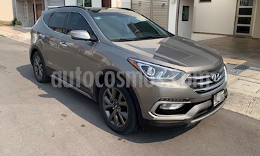 Hyundai Santa Fe Sport 2.0L usado (2018) color Gris Mineral precio $412,000