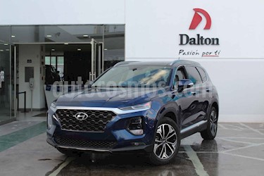 Hyundai Santa Fe 2.0L Turbo Limited Tech usado (2019) color Azul precio $630,000