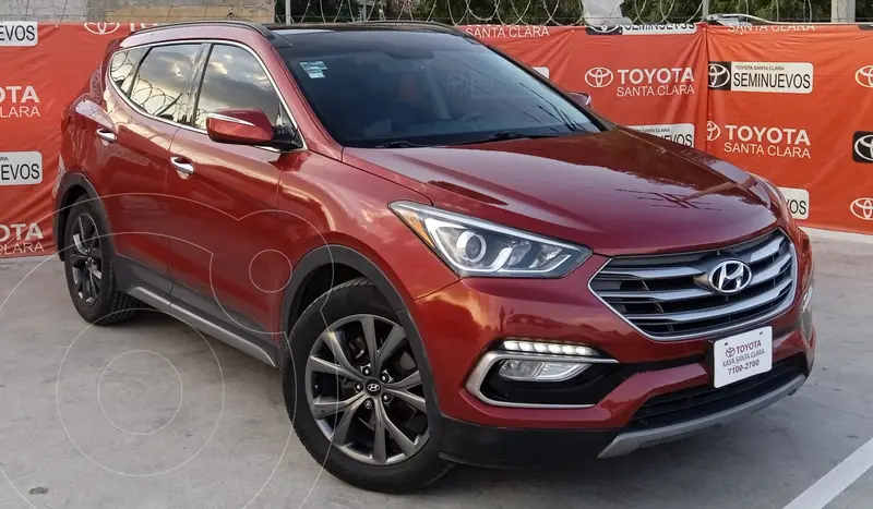 Foto Hyundai Santa Fe Sport 2.0L usado (2017) color Rojo precio $349,000