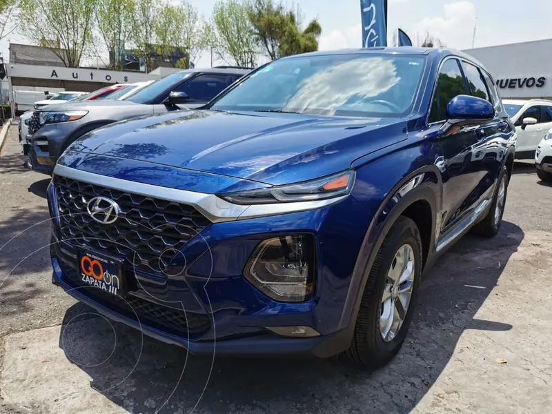 Foto Hyundai Santa Fe Sport 2.0L Turbo usado (2019) color Azul precio $490,000