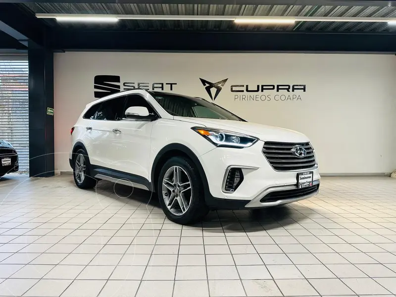 Foto Hyundai Santa Fe V6 Limited Tech usado (2018) color Blanco financiado en mensualidades(enganche $109,714 mensualidades desde $12,472)