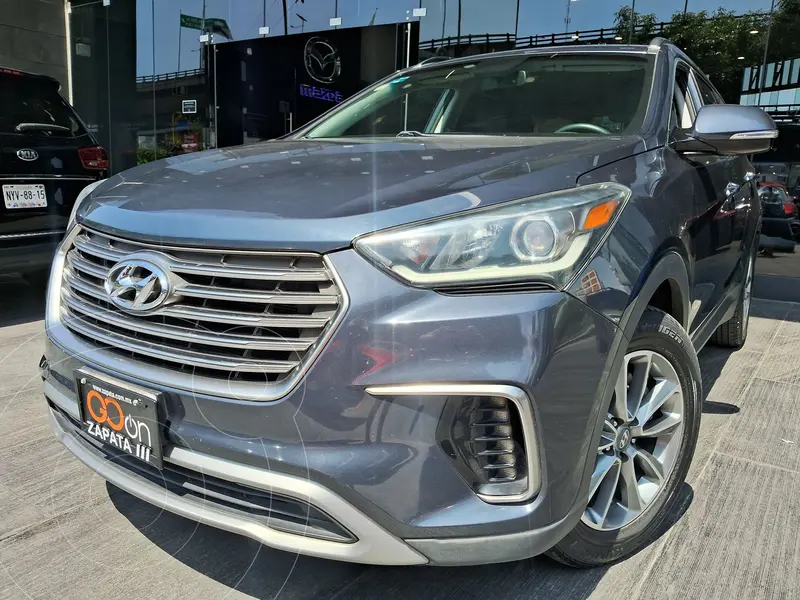 Hyundai Santa Fe V6 GLS Premium usado (2019) color Azul precio $475,000