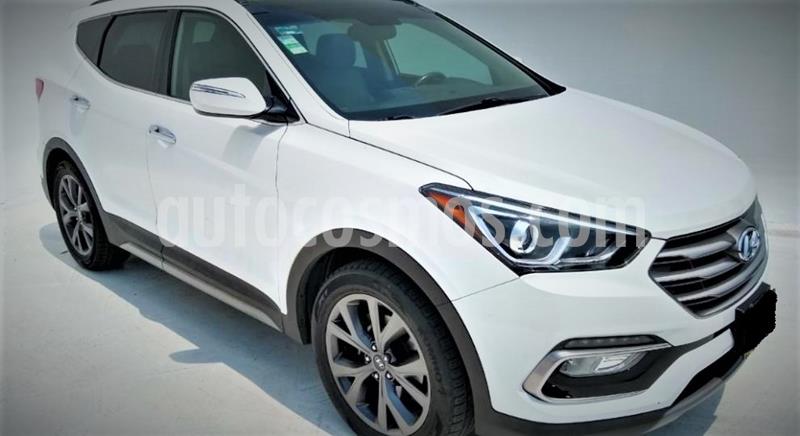 Hyundai Santa Fe 2.0L Turbo GLS usado (2017) color Blanco precio $334,999