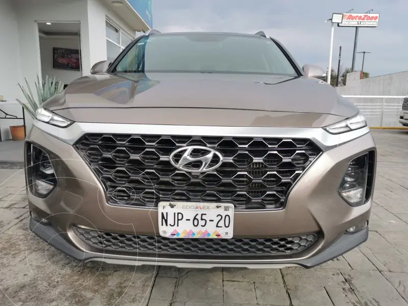 Foto Hyundai Santa Fe Sport 2.0L Turbo usado (2019) color Bronce financiado en mensualidades(enganche $151,250 mensualidades desde $14,692)