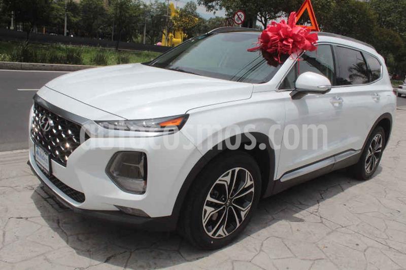 Hyundai Santa Fe V6 Limited Tech usado (2020) color Blanco precio $670,000